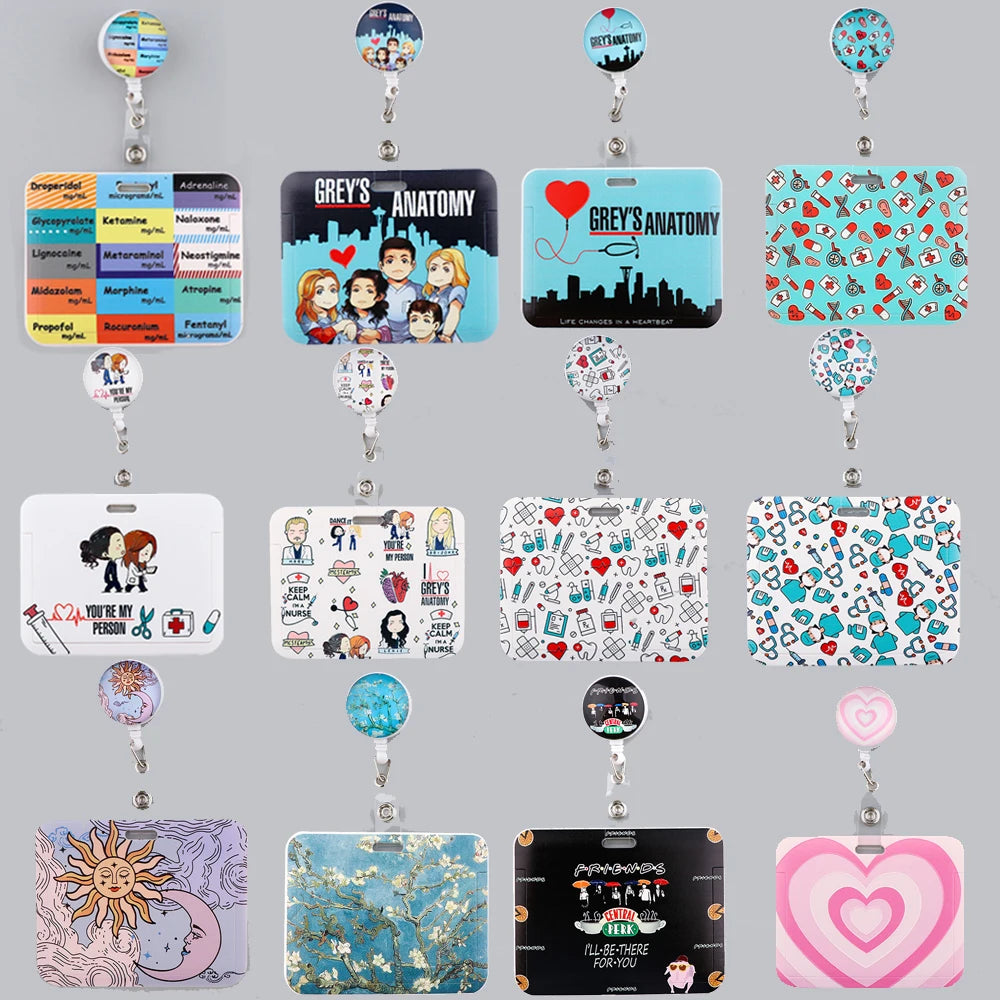 Grey's Anatomy Retractable Badge Holder Collection